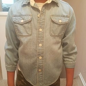 Boy's light jean shirt